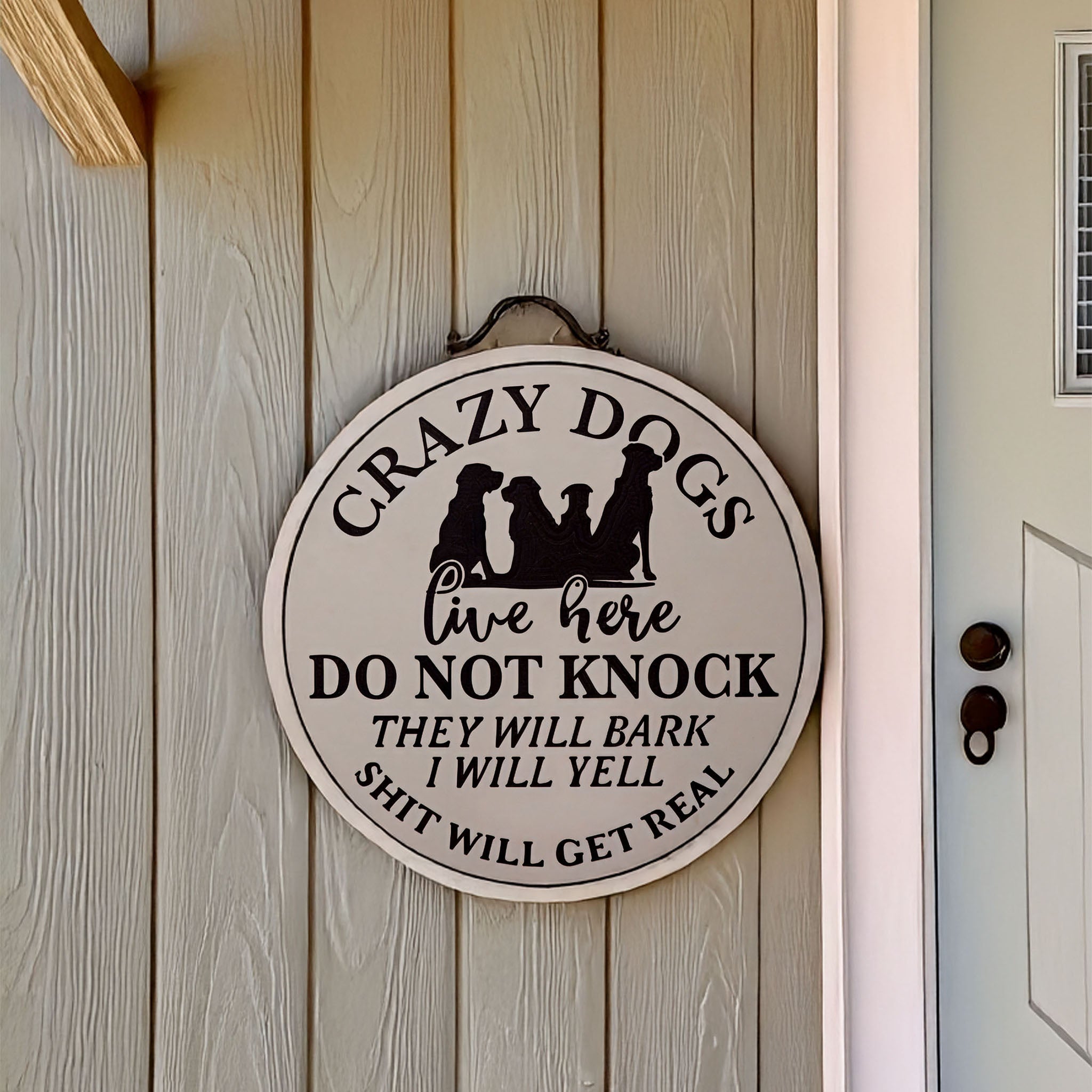 Funny Indoor and Outdoor Sign. All Weather Handcrafted Funny Home Decor signs