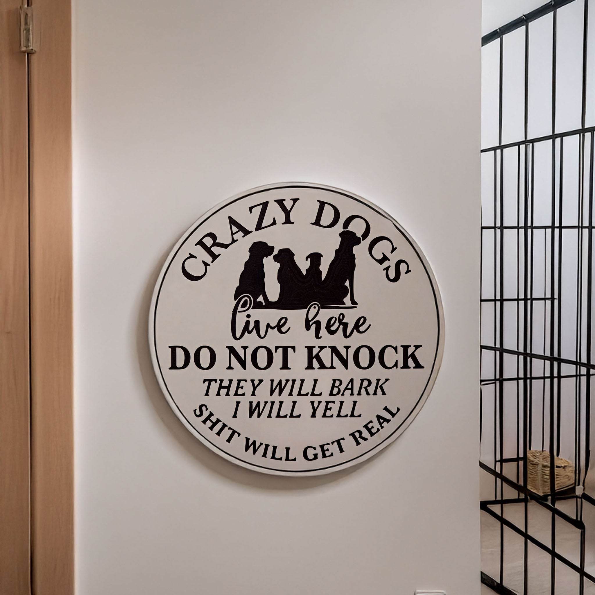 Funny Indoor and Outdoor Sign. All Weather Handcrafted Funny Home Decor signs