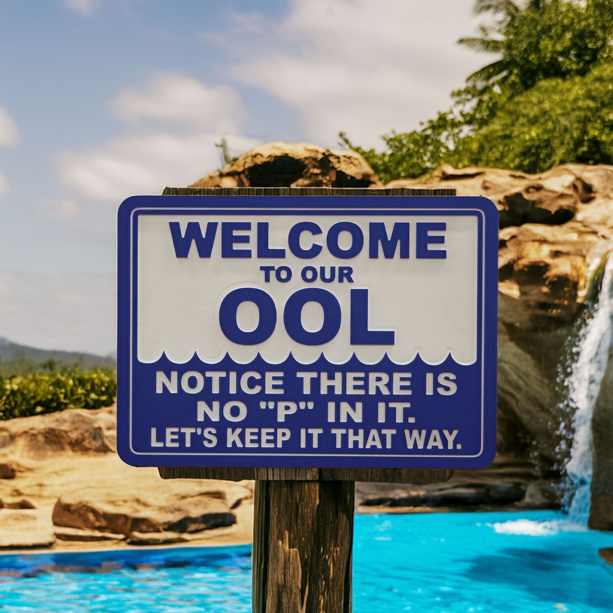 Funny Indoor and Outdoor Sign. All Weather Handcrafted Funny Home Decor signs